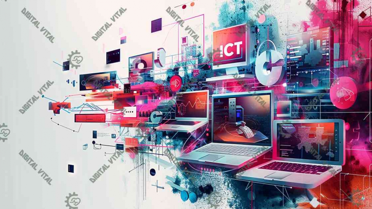 ICT, Information and Communication Technology, digital transformation, internet, mobile technology, cloud computing, artificial intelligence, digital economy, ICT in education, ICT in healthcare