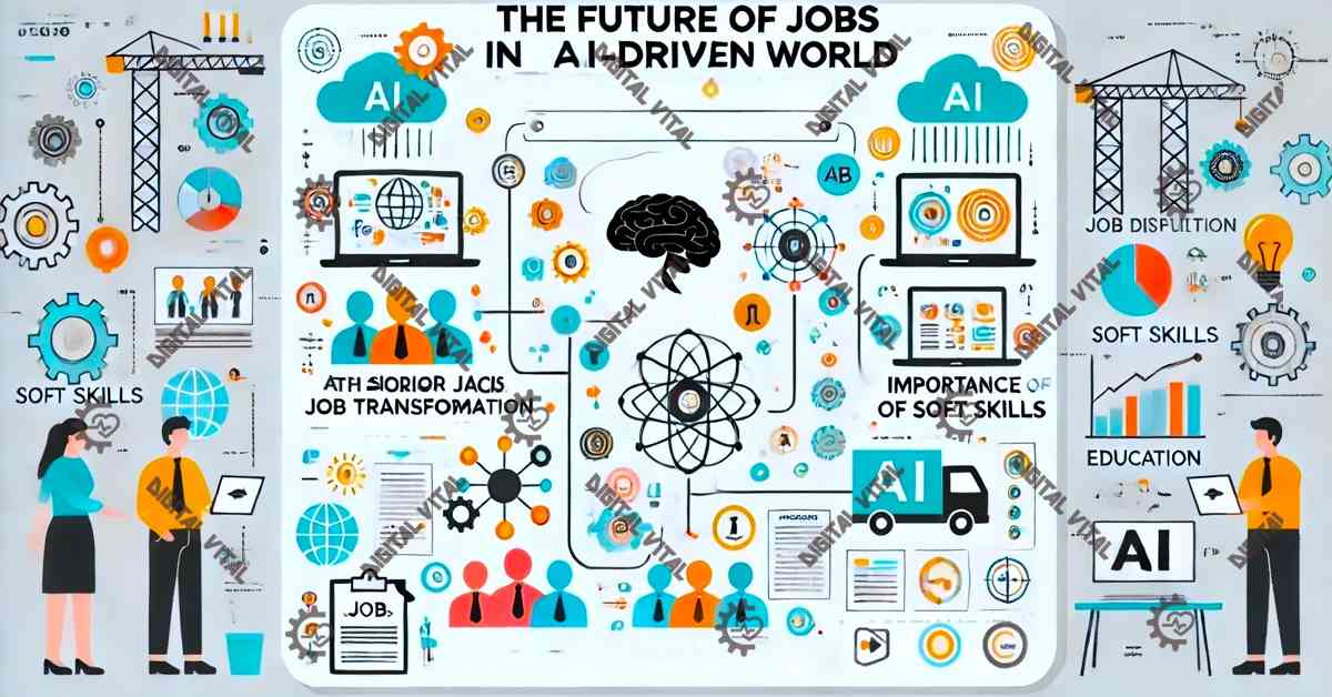 Open AI, AI tools, future of jobs, impact on users, AI in the workplace, AI skills, AI education, AI-driven economy, artificial intelligence, Info-graphic, infographics